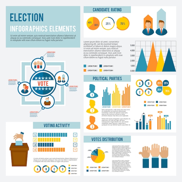 Election Icon Infographic