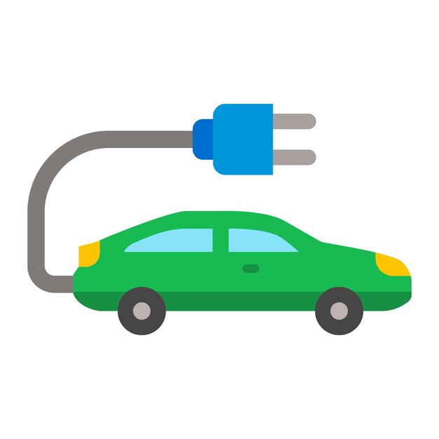 Electric Car Icon