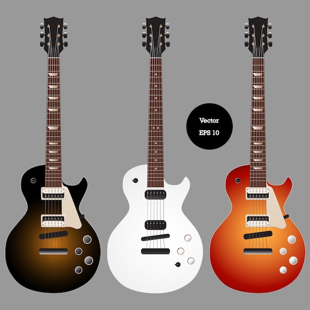 electric classic guitar set