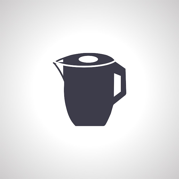 Electric kettle thin line icon Electric kettle outline icon