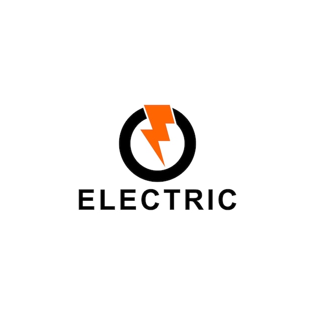 Electric Logo Design Concept Template