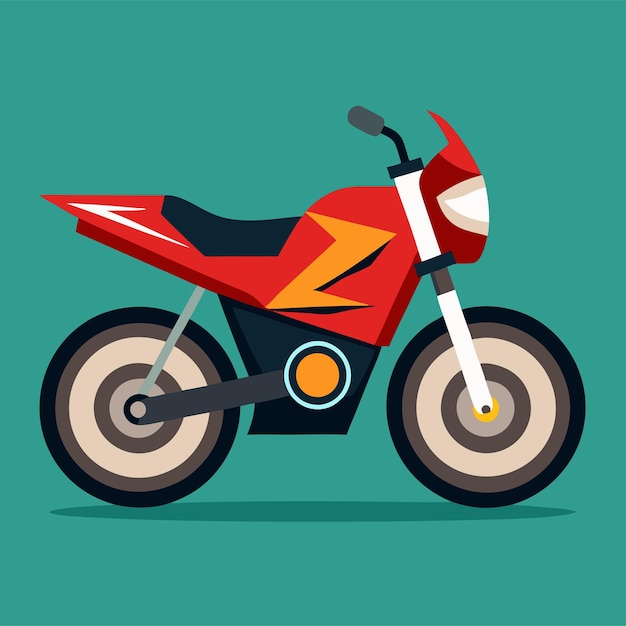 electric motorcycle clipart vector art and illustration