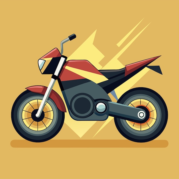 electric motorcycle clipart vector art and illustration