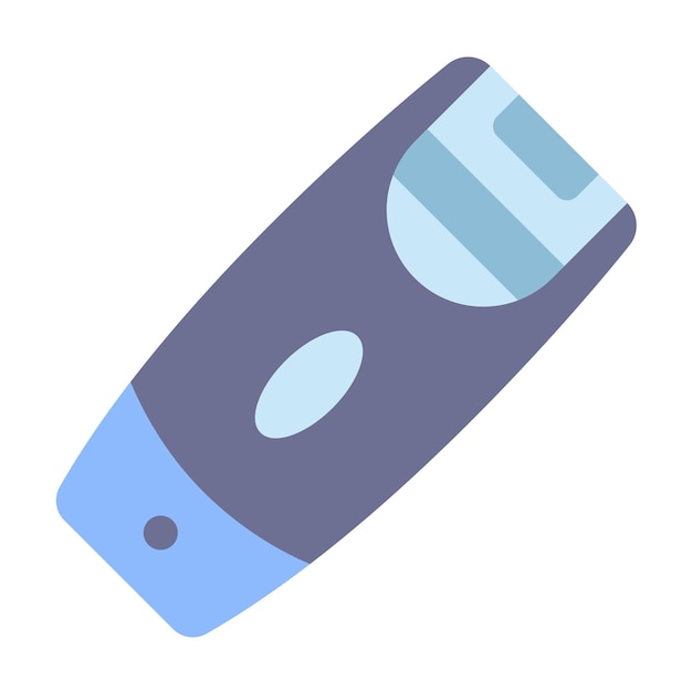 Electric Shaver Icon Style