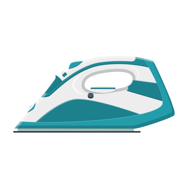 Electric steam iron icon