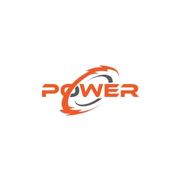 Electrical energy power vector logo design