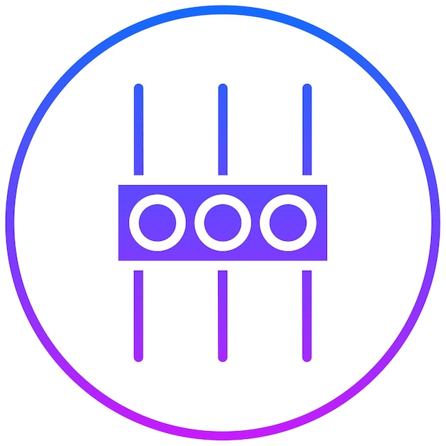 Vector electrical sensor vector illustration