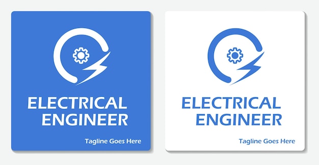 Electrical Thunder Logo Icon Vector Flat Design For All Division