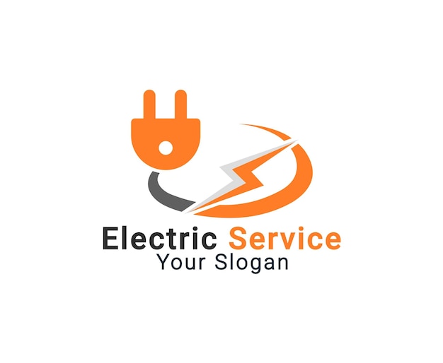 Electricity Logo Energy logo electric services logo template