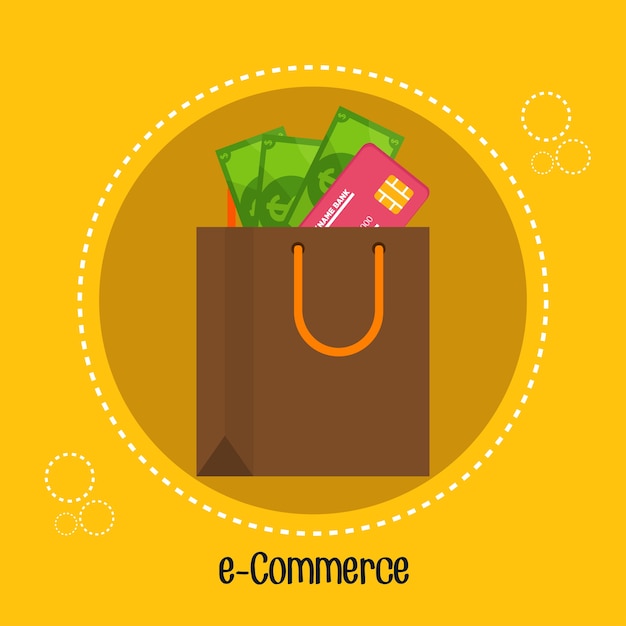 electronic commerce marketing icon