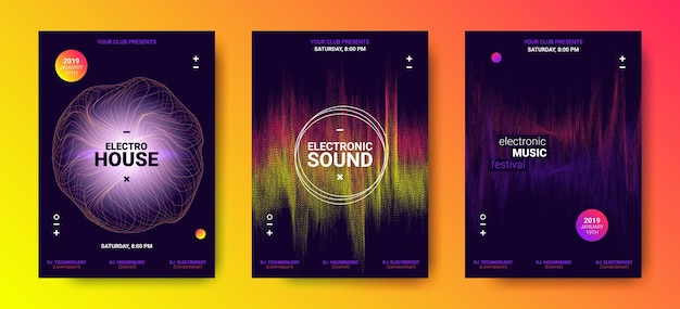 Electronic music covers set