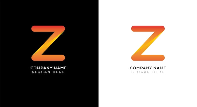 Elegant of abstract letter z logo design