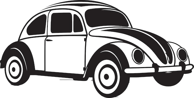 Elegant Beetle Icon Beetle Crowned Emblem