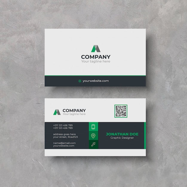 Elegant business card design template