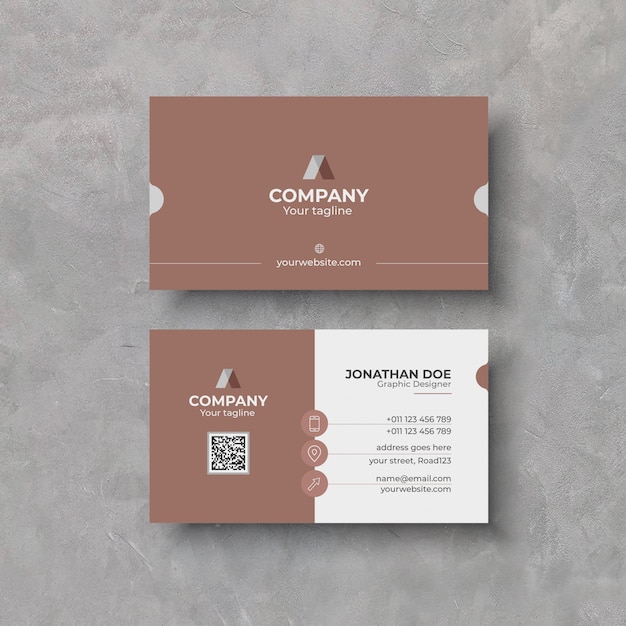 Elegant business card design template