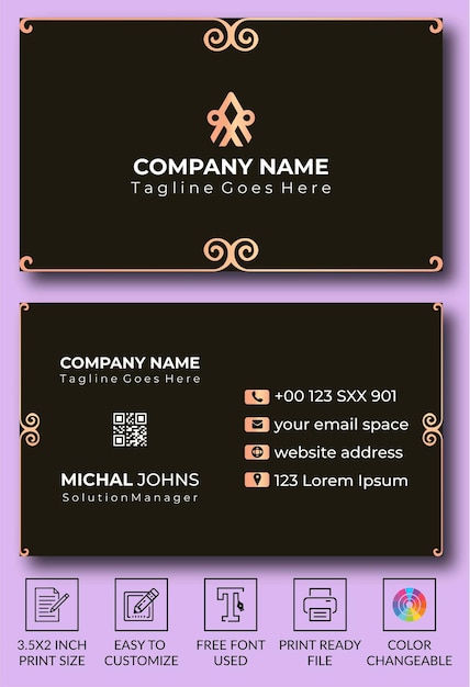 Elegant Business Card Design