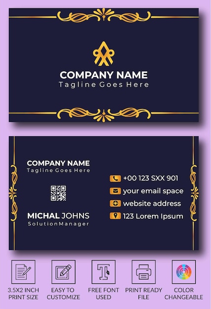 Elegant Business Card Design