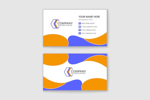 Elegant business card design