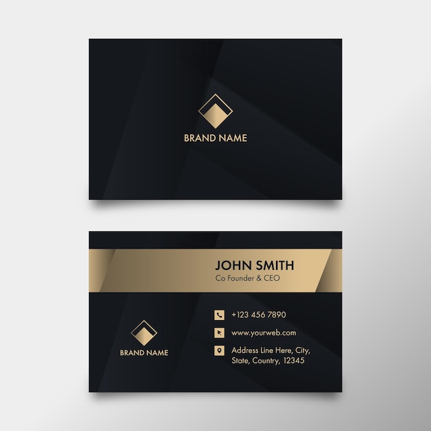 Elegant Business Card Template