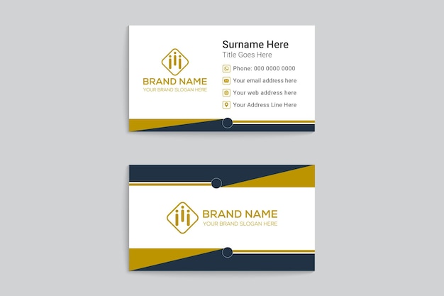 Elegant business card template