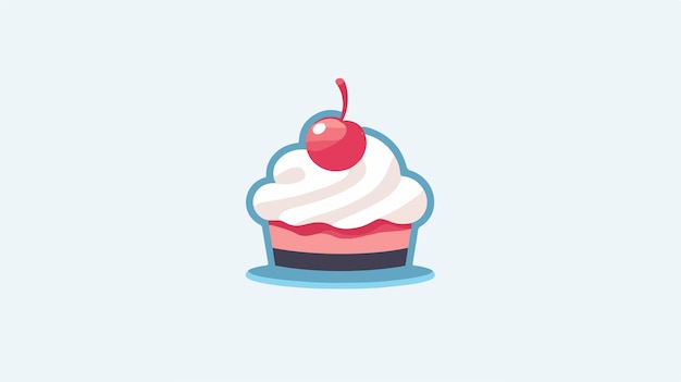 Elegant Cake Logo Design for Bakery with Icon Vector