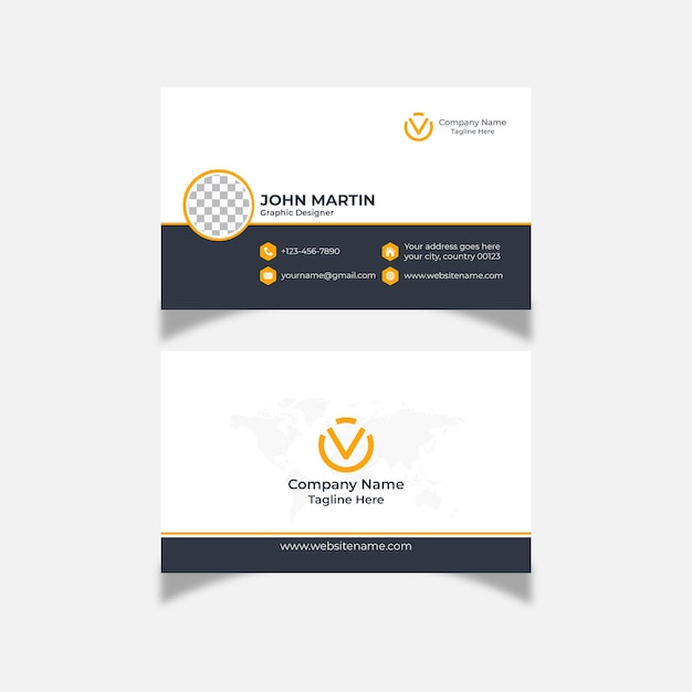 Elegant Corporate Business Cards Template