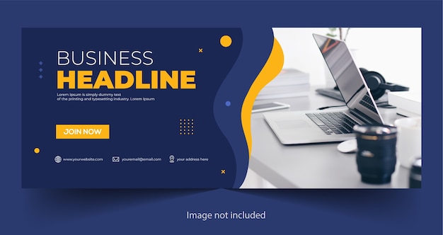 Elegant corporate business facebook cover