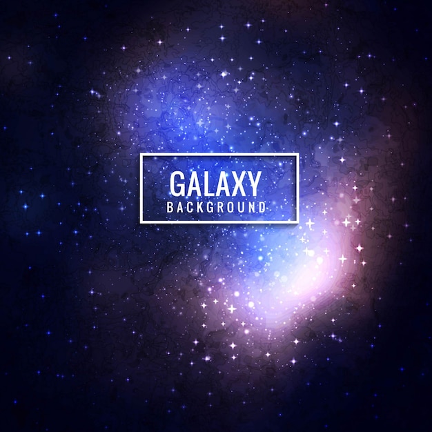 Elegant dark galaxy background