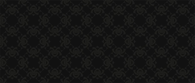 Elegant dark ornament pattern background