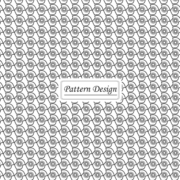 Vector elegant decorative vector pattern background