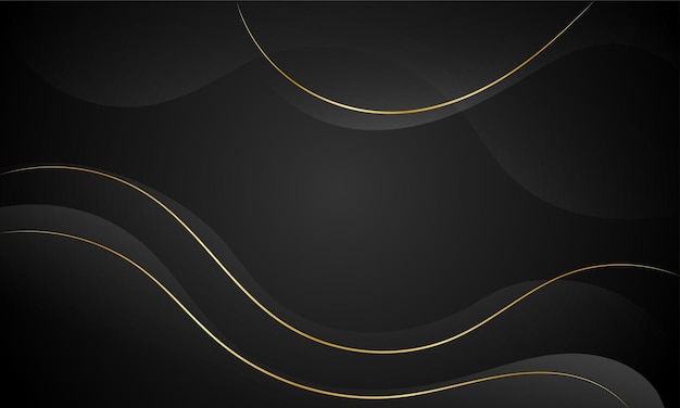 Elegant design black wallpaper abstract background