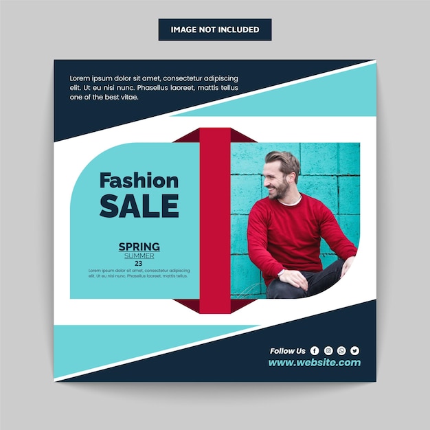 Elegant Fashion Sale Banner Template