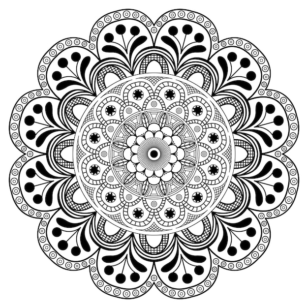 Elegant floral pattern, Luxury ornamental mandala design, Realistic arabian mandala &amp; background