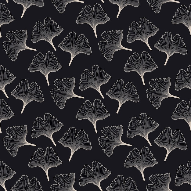 Vector elegant floral pattern