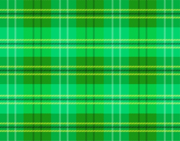 Elegant Green Tartan Plaid Scottish Seamless Pattern-Texture Design