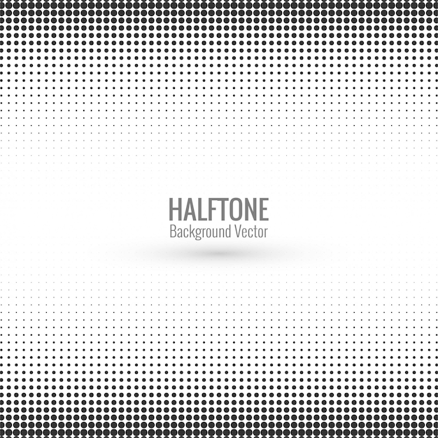 Elegant halftone background vector