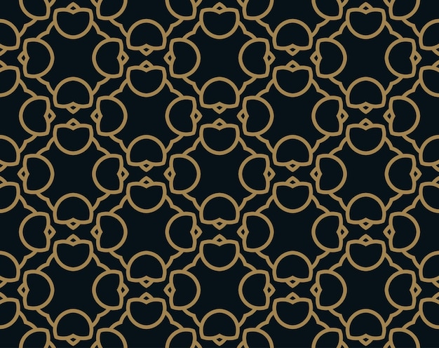 Elegant line ornament pattern seamless pattern for background wallpaper textile printing packaging wrapper etc