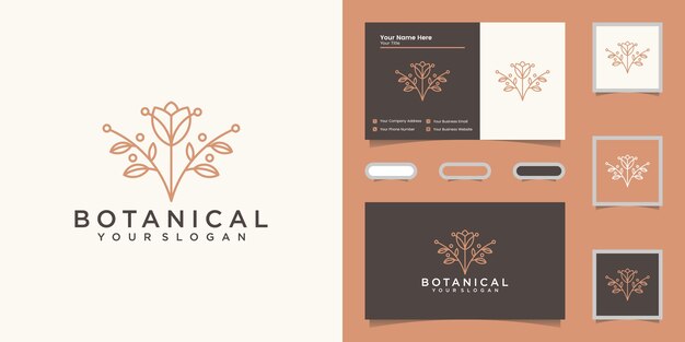 Elegant logo and business card design