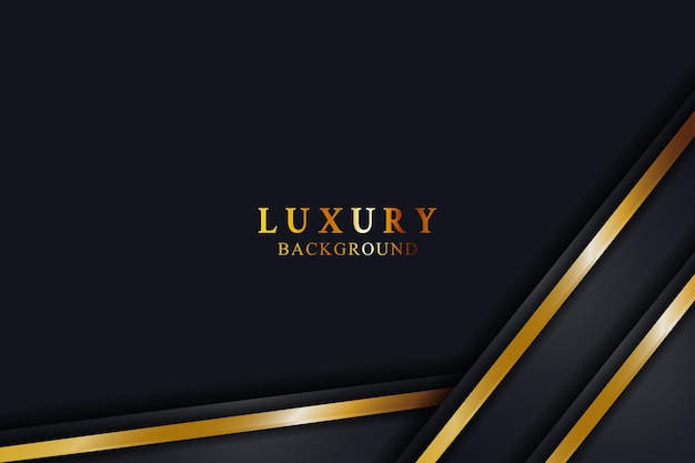 Elegant luxury background concept with black and gold texture