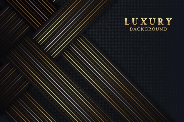 Elegant luxury background concept with black and gold texture