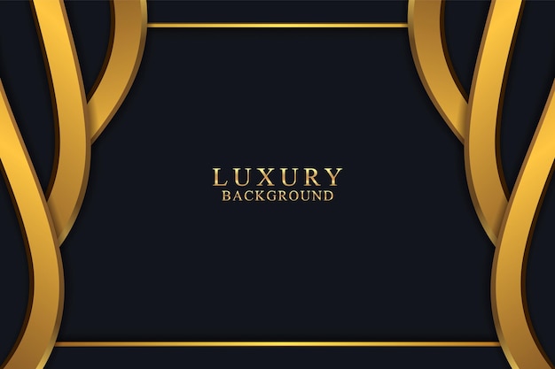 Elegant luxury background concept with black and gold texture