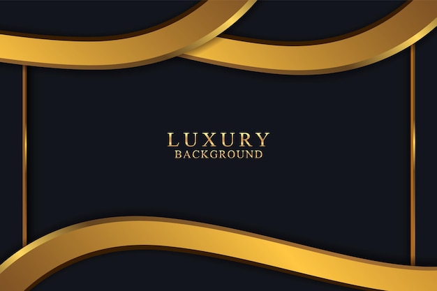 Elegant luxury background concept with black and gold texture