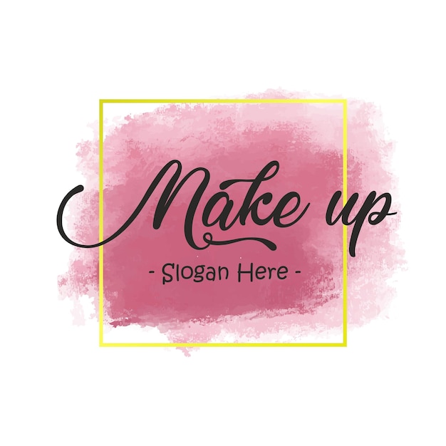 Elegant makeup logo