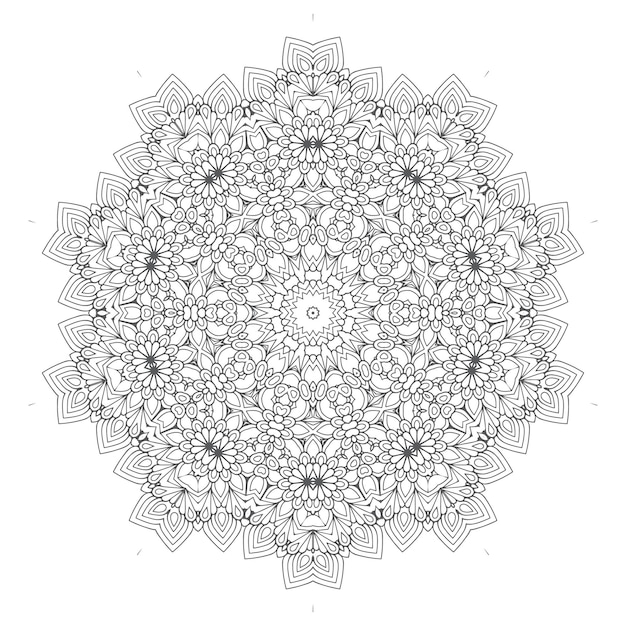 elegant mandala vector for design