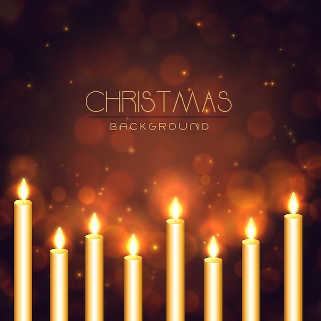 Elegant Merry Christmas Backgrounds with Lighting Effect