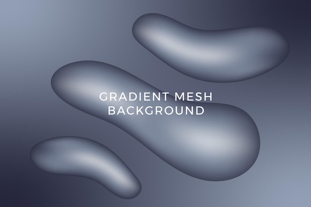 Elegant mesh gradient background vector. Abstract mesh background.