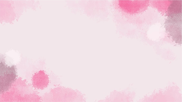 Elegant pink abstract watercolor background