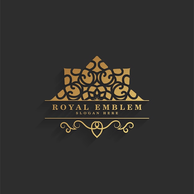 Elegant retro ornamental logo