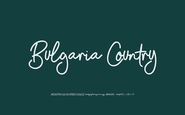 Elegant script font, luxury typography fonts logo font Premium Vector.