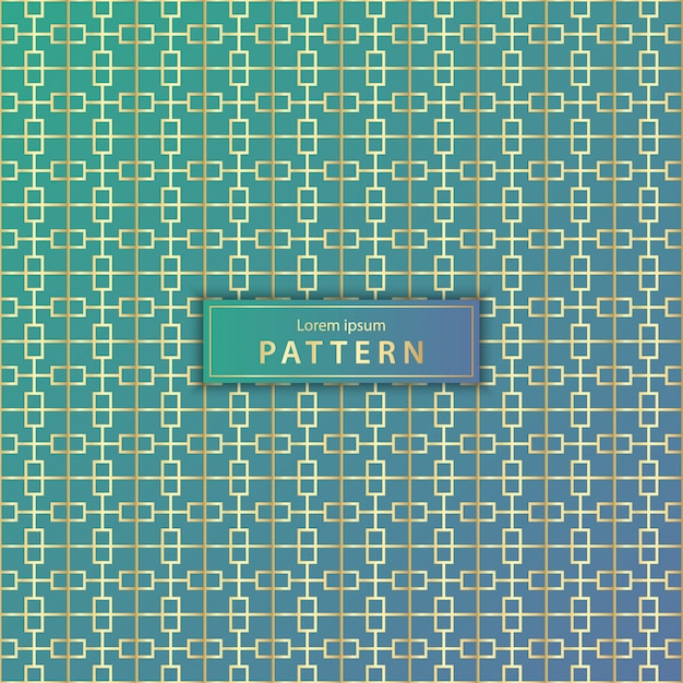 Elegant seamless geometric pattern